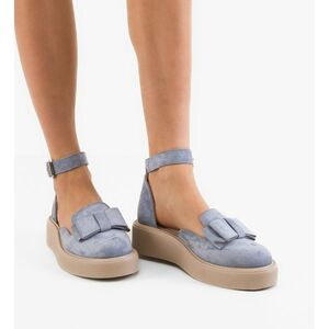 Pantofi Casual dama Hammbe Albastri imagine