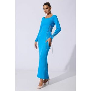 Rochie de ocazie Yarah Bleu imagine