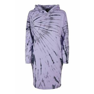 Rochie-hanorac cu model tie-dye imagine