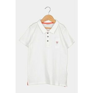 Tricou polo cu logo discret imagine