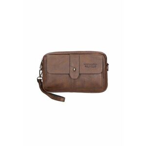 Geanta crossbody de piele ecologica cu bareta pentru incheietura imagine