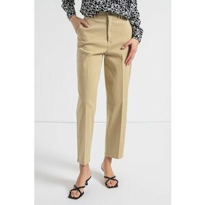 Pantaloni crop din amestec de modal imagine