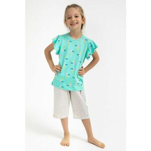 Set de tricou de bumbac si pantaloni imagine