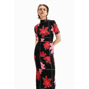 Rochie midi cu imprimeu floral imagine