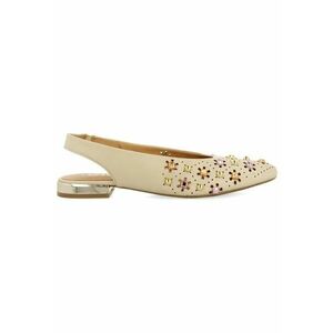 Balerini slingback de piele imagine