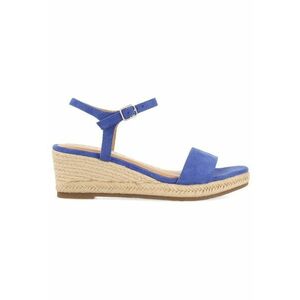 Sandale wedge de piele intoarsa imagine