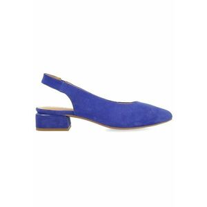 Pantofi slingback de piele nabuc imagine