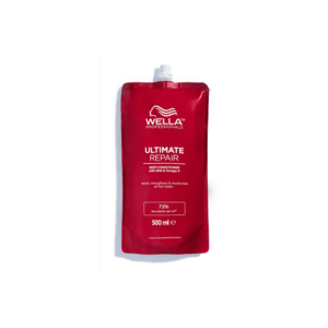 Rezerva balsam de reparare si hranire in profunzime cu AHA & Omega 9 pentru par deteriorat - Pasul 2 Wella Professionals Ultimate Repair - 500 ml imagine