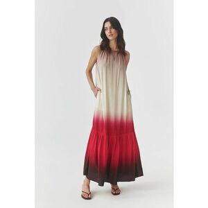 Rochie maxi cu aspect in degrade imagine