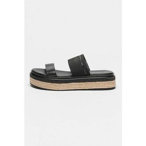 Papuci-espadrile cu talpa flatform imagine