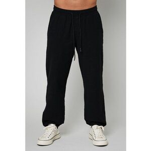 Pantaloni jogger uni de bumbac imagine