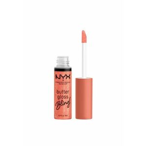 Luciu de buze NYX PM Buttergloss Bling! 01 Bring the Bling - 8 ml imagine