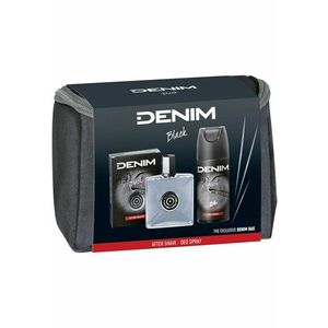 Set cadou Black: Lotiune dupa ras - 100 ml + Deodorant Spray - 150 ml + Borseta imagine