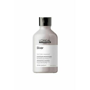 Sampon profesional - L’Oreal Professionnel Serie Expert Silver - pentru a neutraliza tonurile galbene nedorite - cu magneziu si agenti anti-ingalbenire - 300ml imagine