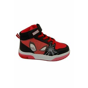 Pantofi sport mid-cut cu velcro si Spider-Man imagine