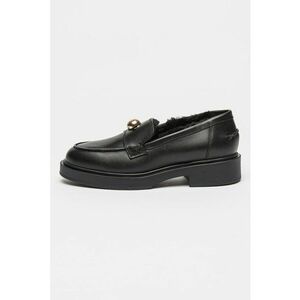 Pantofi loafer de piele cu varf rotund Sfera imagine