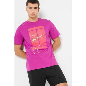 Tricou de bumbac cu logo pentru tenis imagine