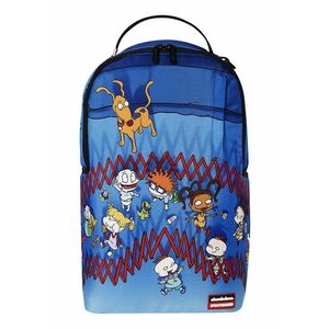 Rucsac unisex cu buzunare multiple si desene imagine