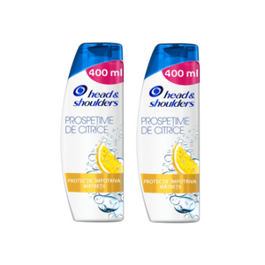 Sampon anti-matreata Head & Shoulders Citrus Fresh pentru par gras imagine