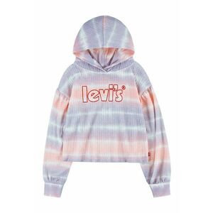 Hanorac lejer cu model logo si tie-dye imagine