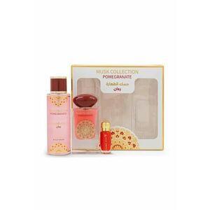 Set Apa de Parfum Pomegrante - Unisex - 60 ml + Spray de corp - 250 ml + Ulei concentrat - 12 ml imagine