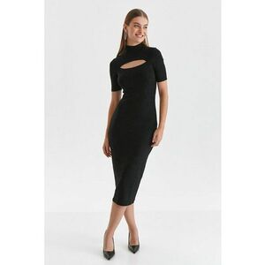 Rochie bodycon midi cu decupaj frontal imagine