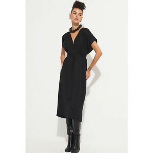 Rochie culoare negru, imprimeu, marime M imagine