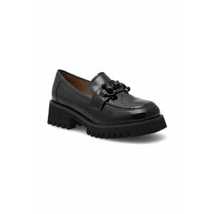 Mocasini dama - 380573 - Piele lacuita - Negru imagine