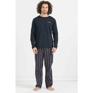 Pijama lunga din bumbac organic imagine