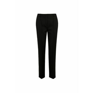 Pantalon dama negru conic imagine