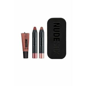 Set Creion si balsam de buze Nude + Red Hot Lip 3 Piece imagine