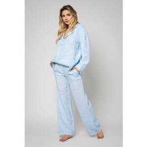 Set Camasa si Pantalon lung din IN Sky Blue 12655 imagine