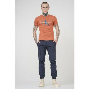 Tricou slim fit cu imprimeu logo imagine