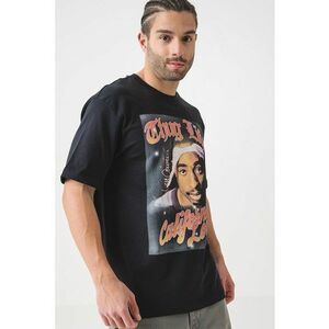 Tricou cu model grafic Tupac imagine