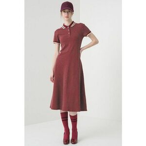 Rochie polo din amestec de bumbac organic imagine