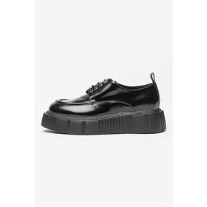 Pantofi flatform de piele imagine