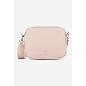 Geanta crossbody din piele ecologica cu logo metalic imagine