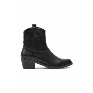 Botine dama - 304331 - Piele naturala - Negru imagine