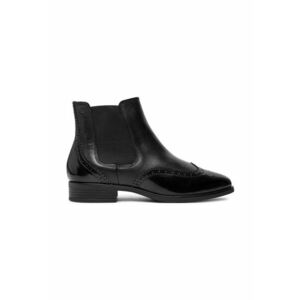 Botine dama - 304121 - Piele ecologica - Negru - imagine