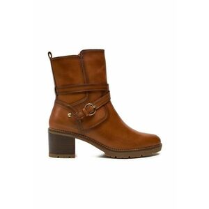 Botine dama - 304359 - Piele naturala - Maro - imagine