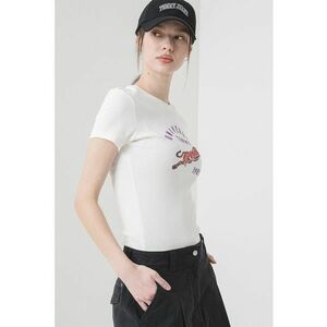 Tricou slim-fit cu striatii imagine