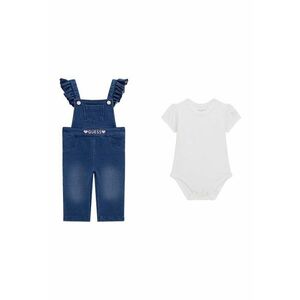 Set de salopeta din denim si body imagine