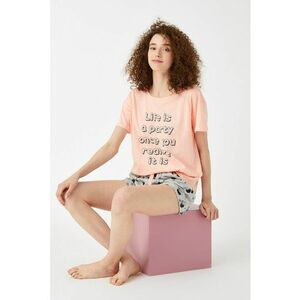 Pijama scurta cu imprimeu imagine