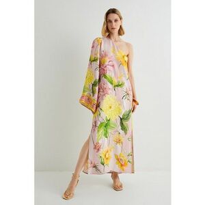 Rochie dreapta cu model floral imagine