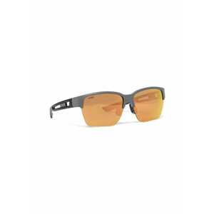 Ochelari de soare dama - 404320 - Plastic - Portocaliu / Gri - imagine