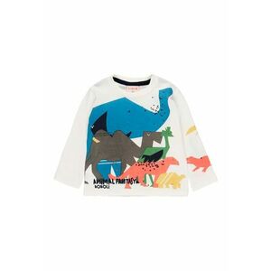 Bluza de bumbac cu imprimeu imagine