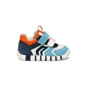 Pantofi sport cu model colorblock si garnituri din piele si piele intoarsa imagine