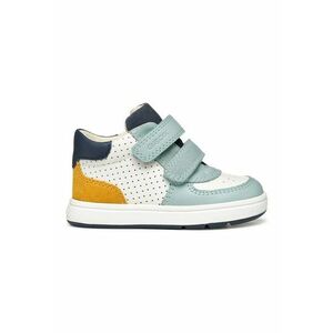 Pantofi sport mid-cut din piele cu velcro imagine