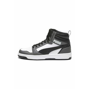 Pantofi sport mid-high unisex din piele ecologica Rebound imagine