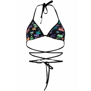 Top baie femei Swim Women Wrap Triangle 1p 29917 - Negru imagine